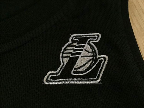 Maglia Diamonds Editon Los Angeles Lakers Kobe Bryant #24 Nero